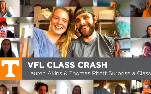 Thomas Rhett and Lauren Akins’ Virtual Pep Talk Is The Best