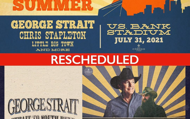 George Strait’s US Bank Stadium show has been postponed for a year