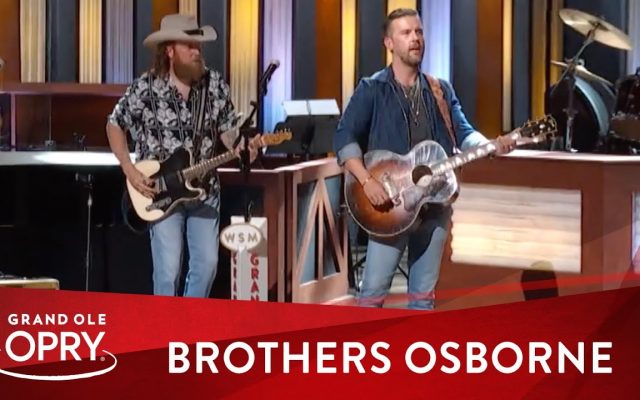 Brothers Osborne perform “Dead Man’s Curve” at the Opry