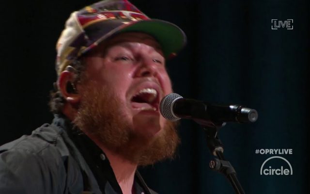 Luke Combs performs “Cold As You” on the Grand Old Opry Livestream