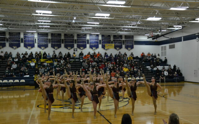 Austin Packers dance team competes at Totino-Grace Invitational
