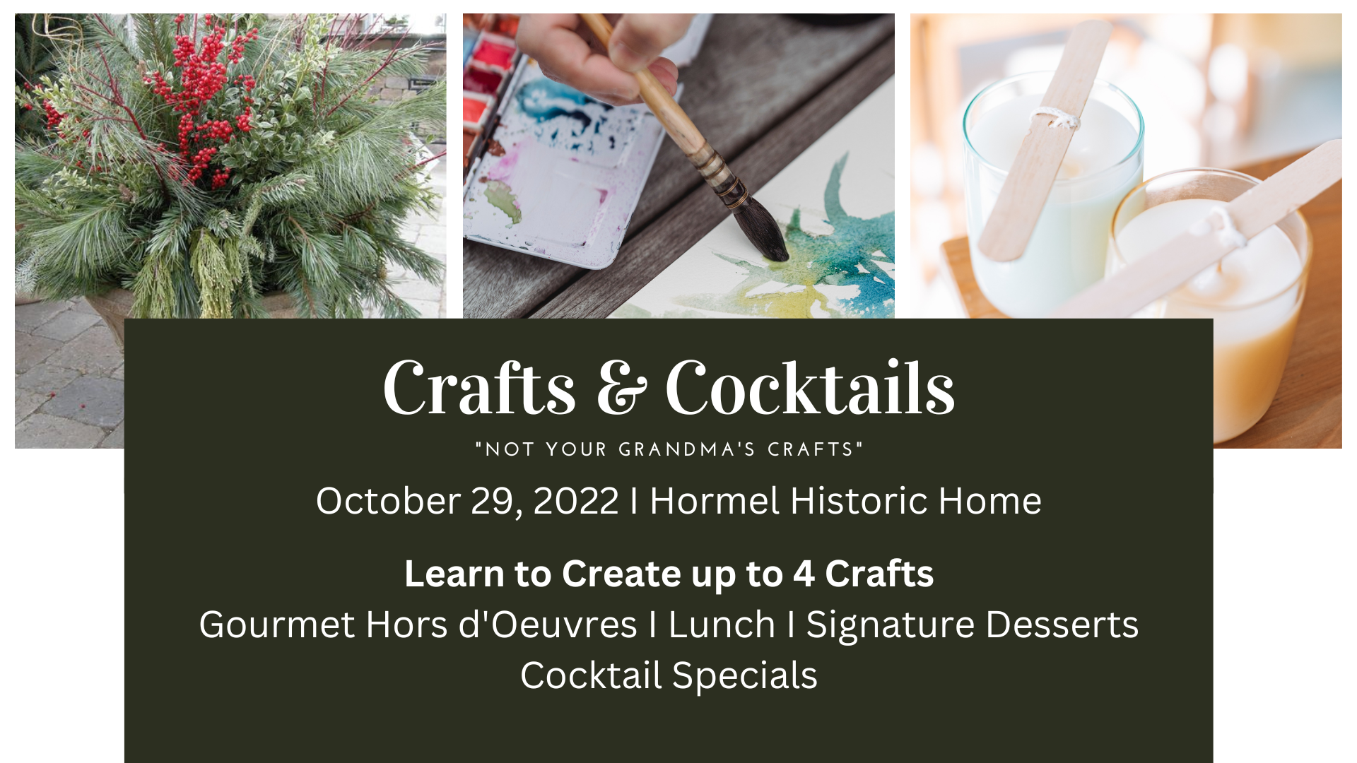 <h1 class="tribe-events-single-event-title">Crafts & Cocktails promises a day of inspiration and fun</h1>