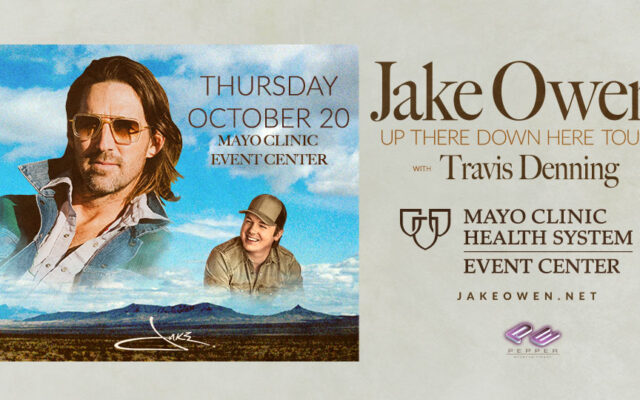 Win tickets to Jake Owen in Mankato on October 20th!