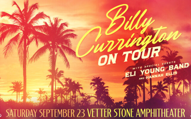 Sign up to win tickets for Billy Currington in Mankato!